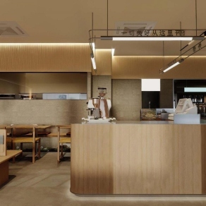 现代咖啡店3D模型下载